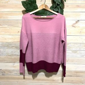 Peyton primrose purple crew neckline sweater XL